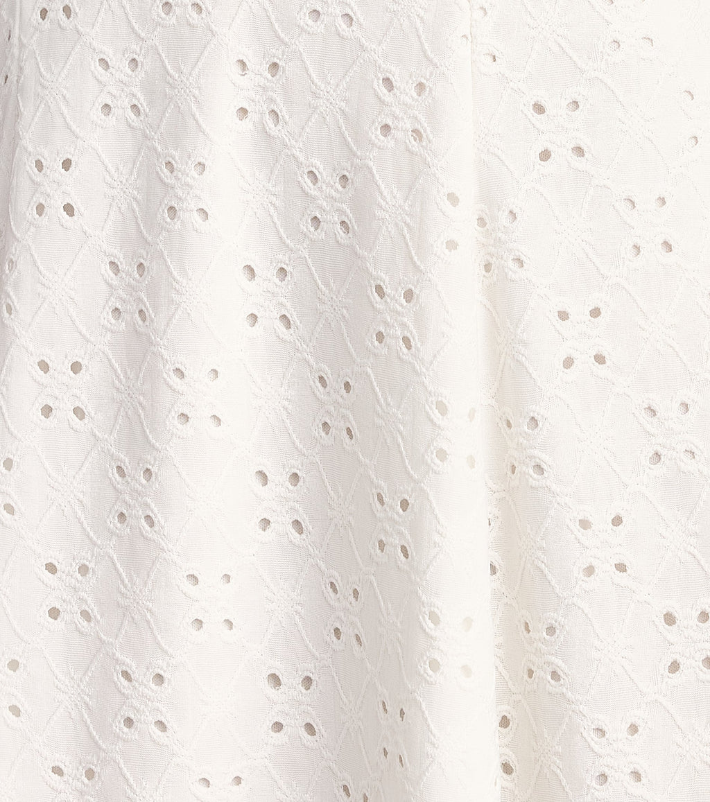 Daytime Darling Eyelet Mini Dress