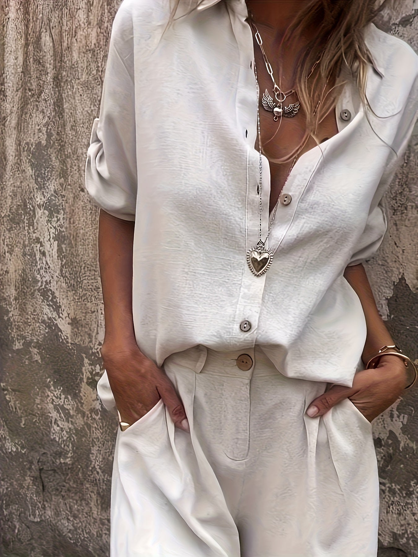 Coco | Conjunto con escote en V