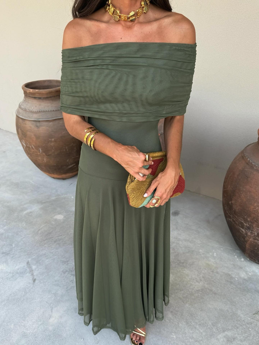 VESTIDO TIERRA 3 COLORES