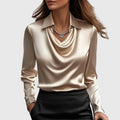 DUBAI - Blusa Satinada Elegante