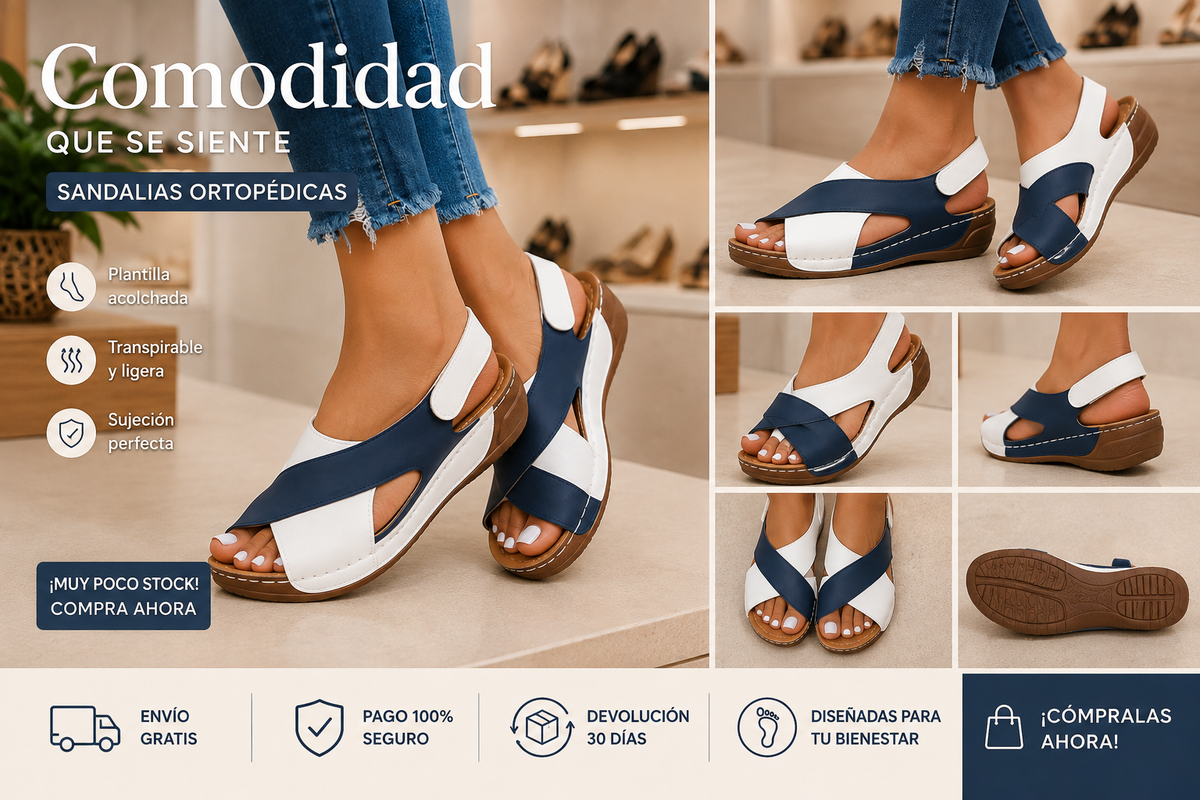 Sandalias Mireva™ | Elegancia y Comodidad en Cada Paso