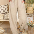 Louis- Pantalón de lino mujer