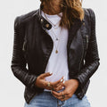 Brenda | Chaqueta de cuero elegante