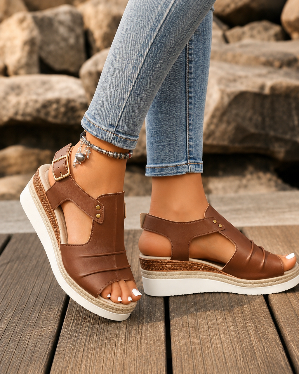Sandalias Lurevia™ – Confort & Elegancia