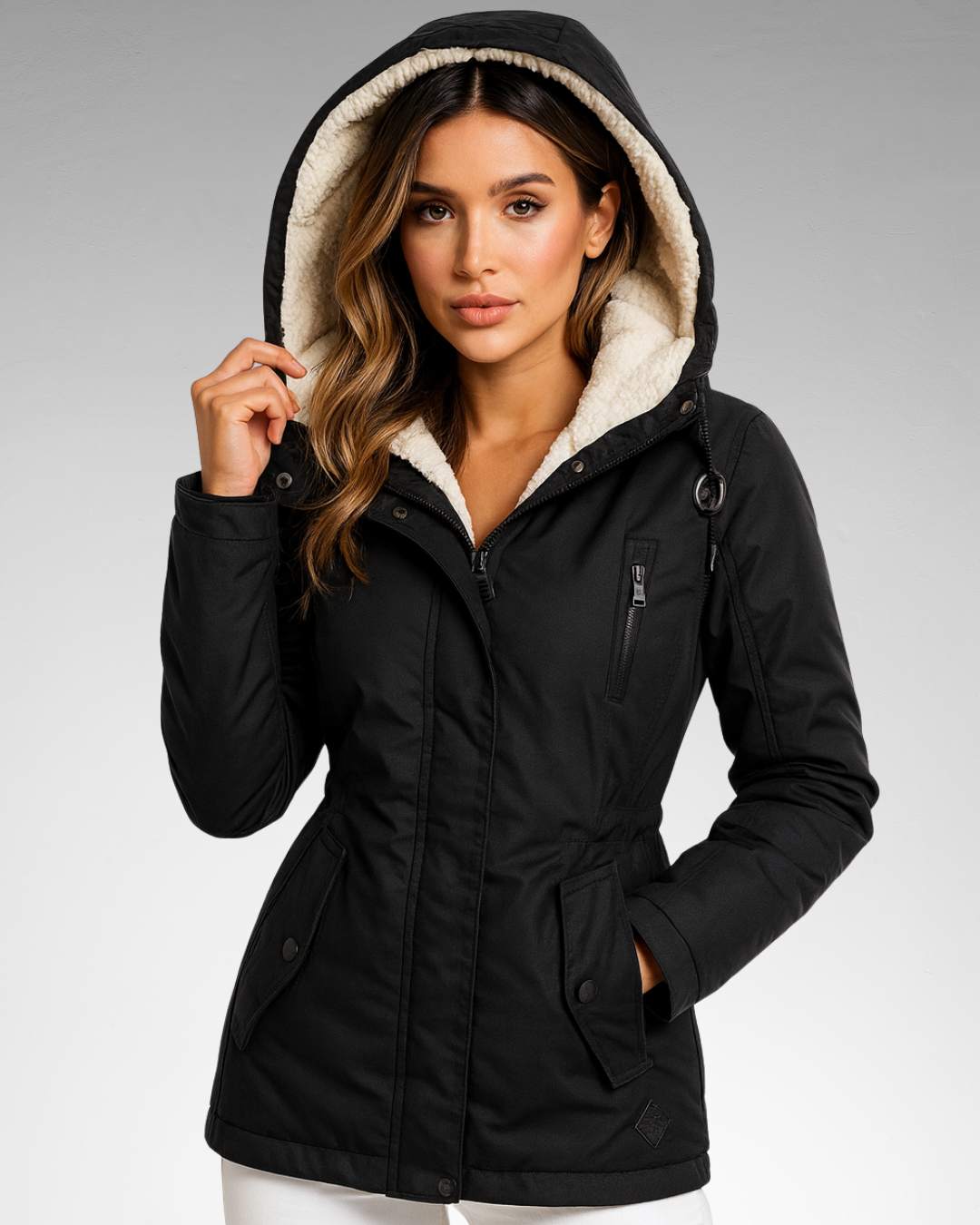 KATE | CHAQUETA IMPERMEABLE CON CAPUCHA