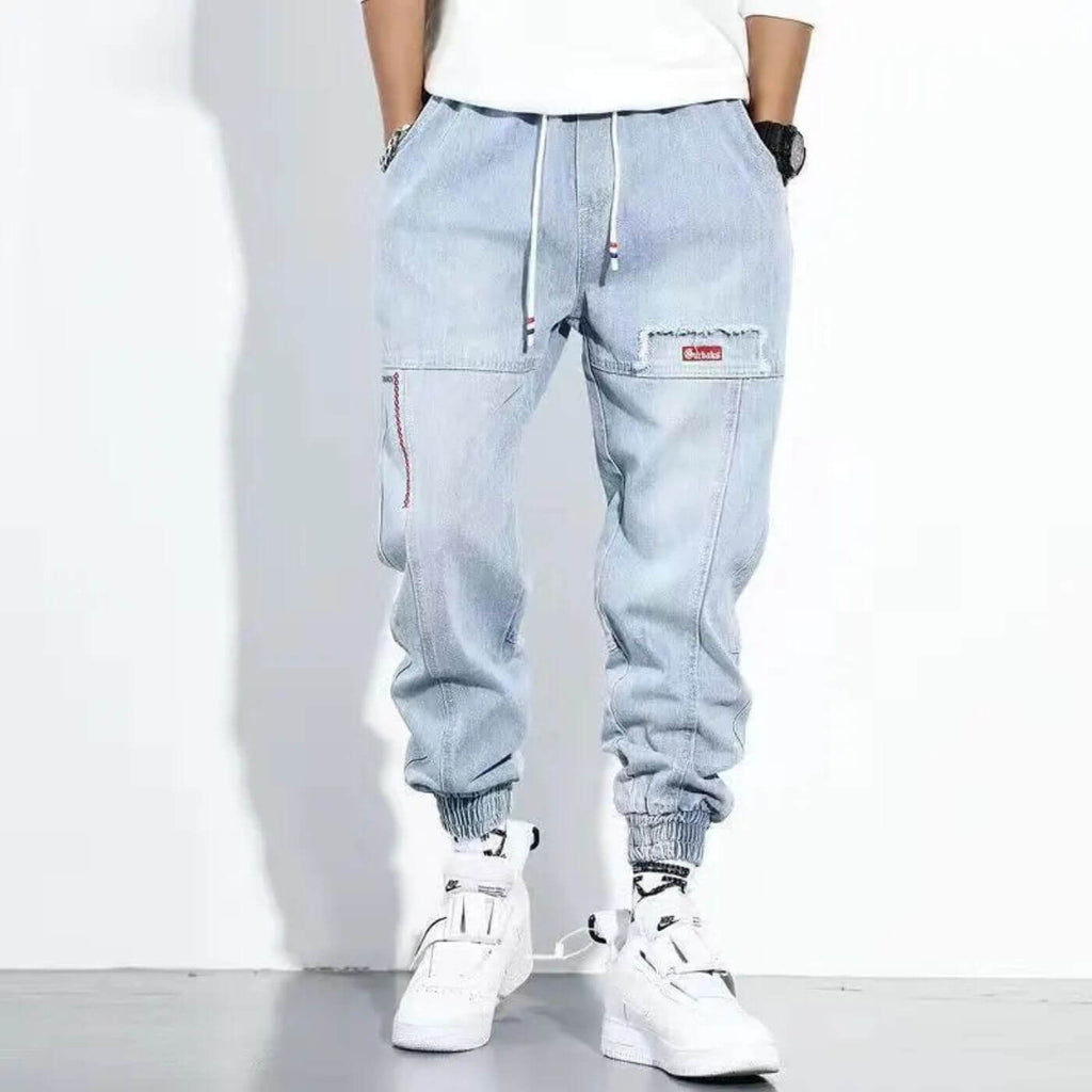 Bruno - Pantalones harem con cordón