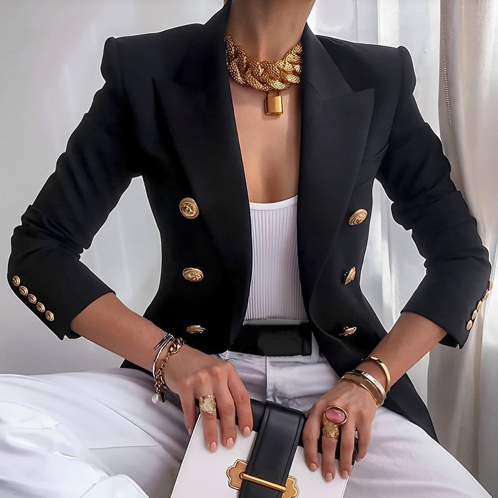 gold - Blazer para Mujer