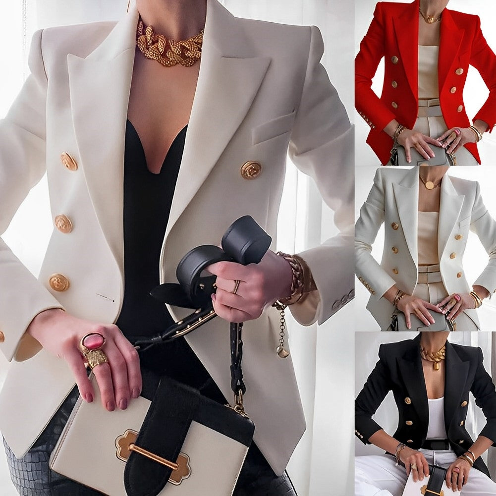 gold - Blazer para Mujer