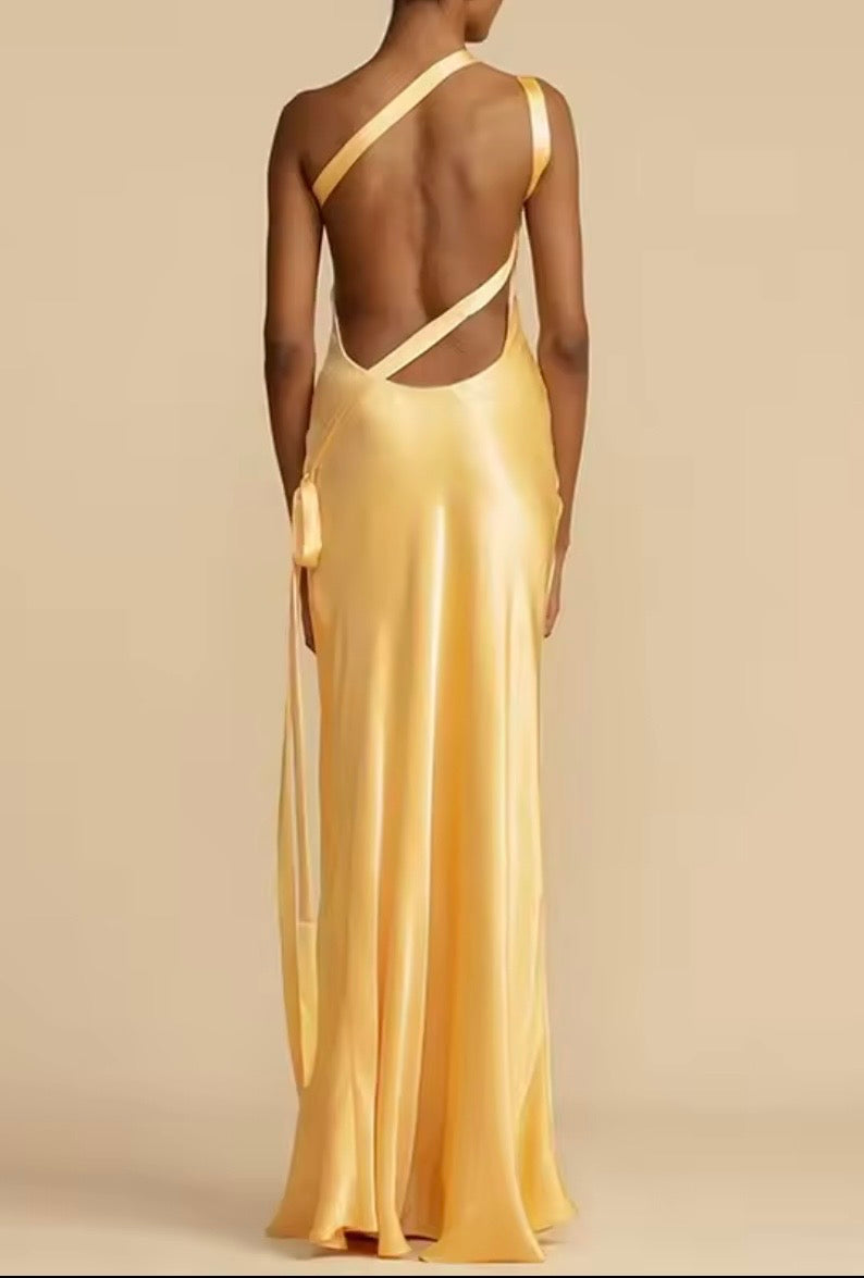 VESTIDO AURORA DORADO ✨