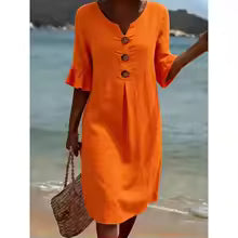 Vestido informal de mujer.