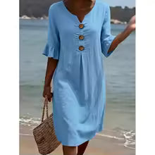 Vestido informal de mujer.