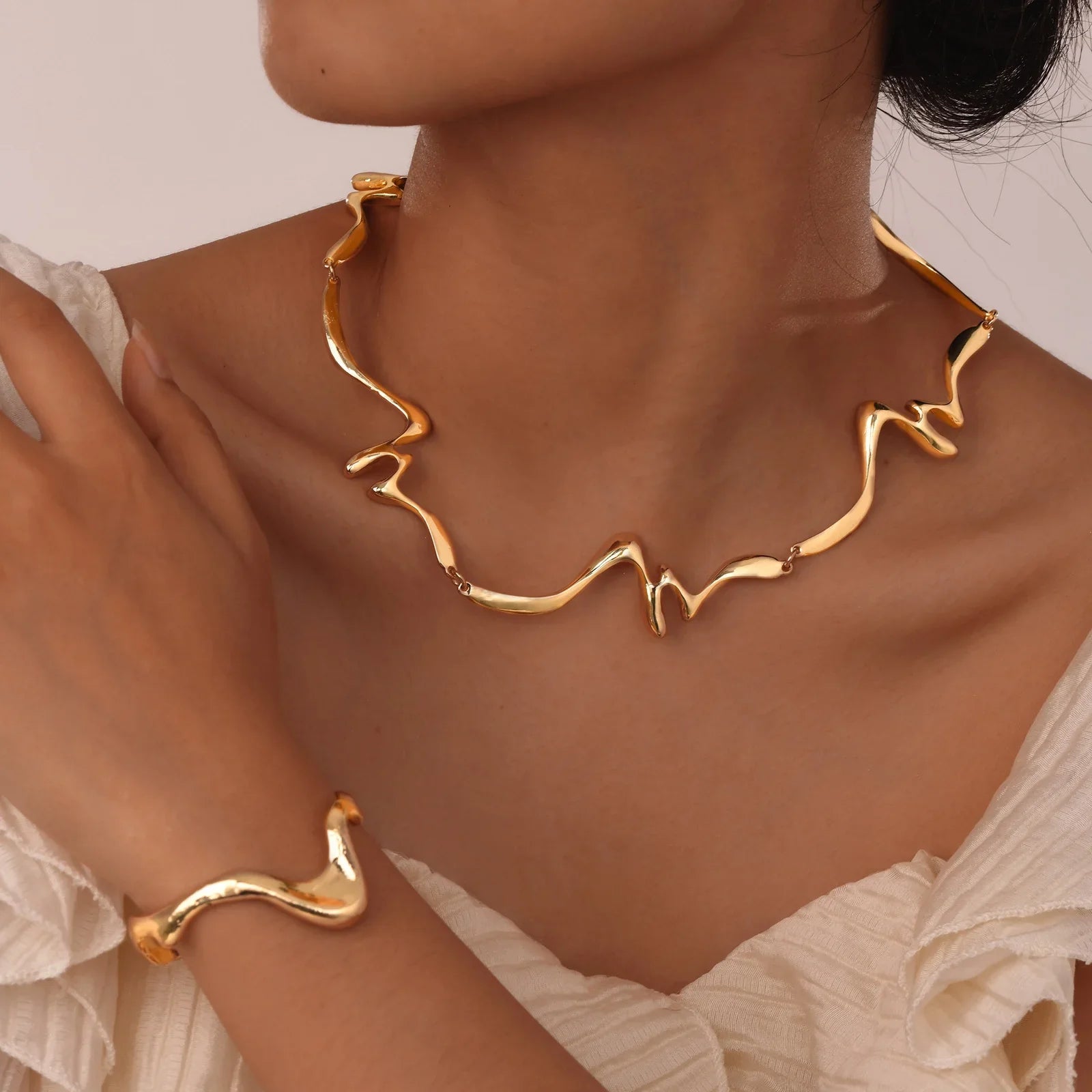 COLLAR Y PULSERA SONYA