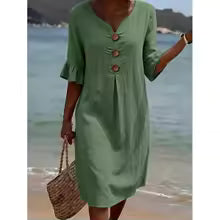 Vestido informal de mujer.