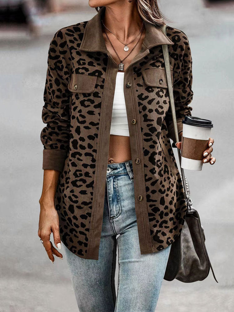CARDIGAN LEOPARDO