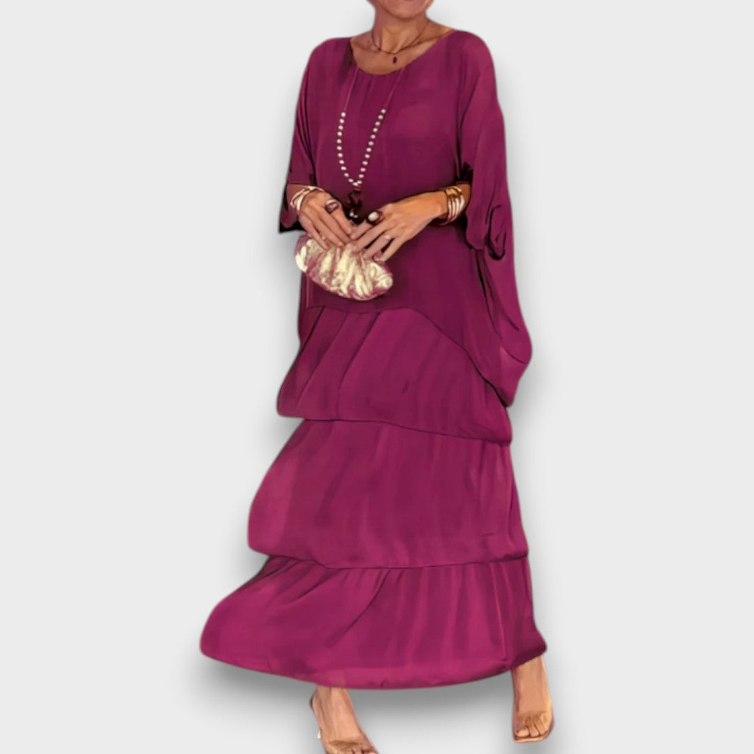 Salma- Elegante Vestido Maxi Fluido