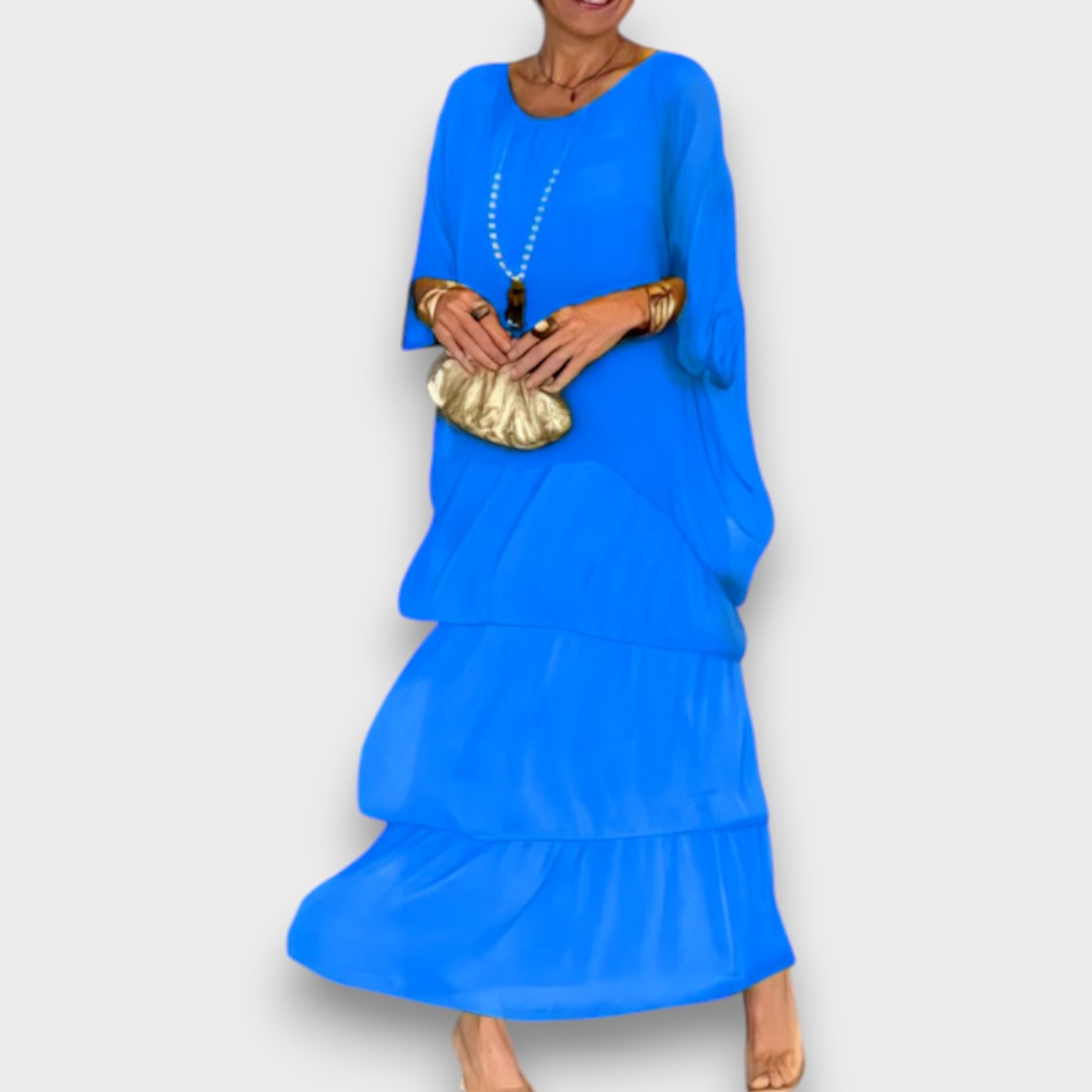 Salma- Elegante Vestido Maxi Fluido