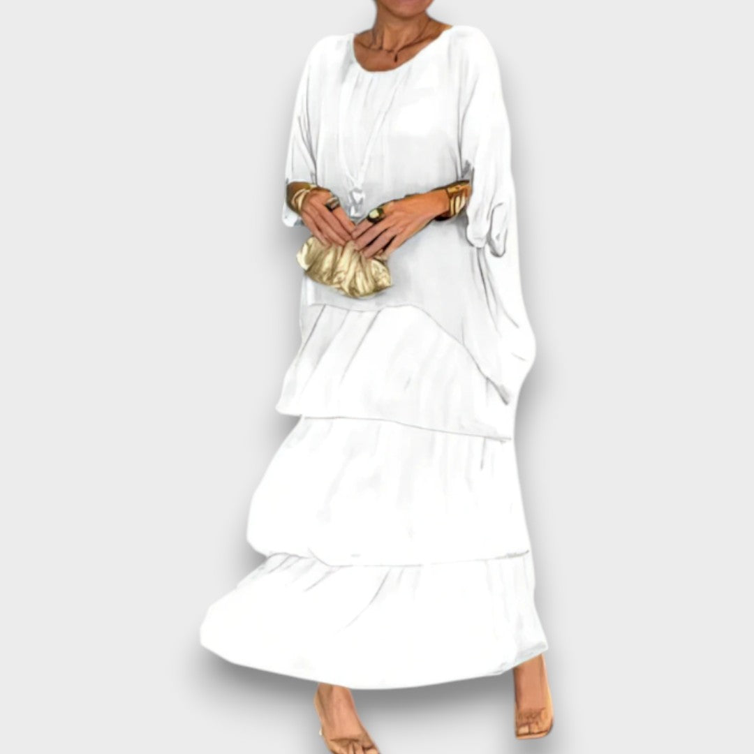 Salma- Elegante Vestido Maxi Fluido