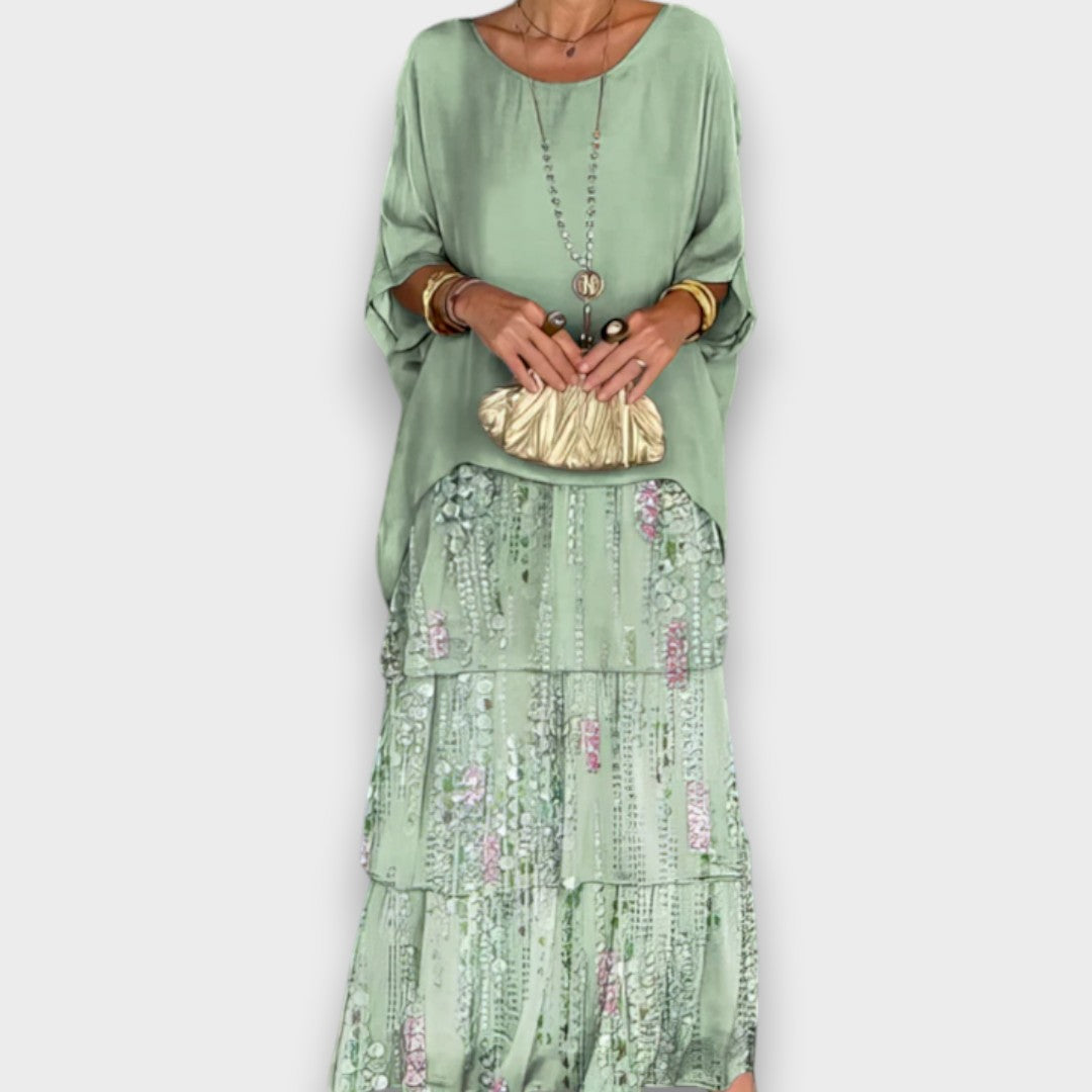 Salma- Elegante Vestido Maxi Fluido