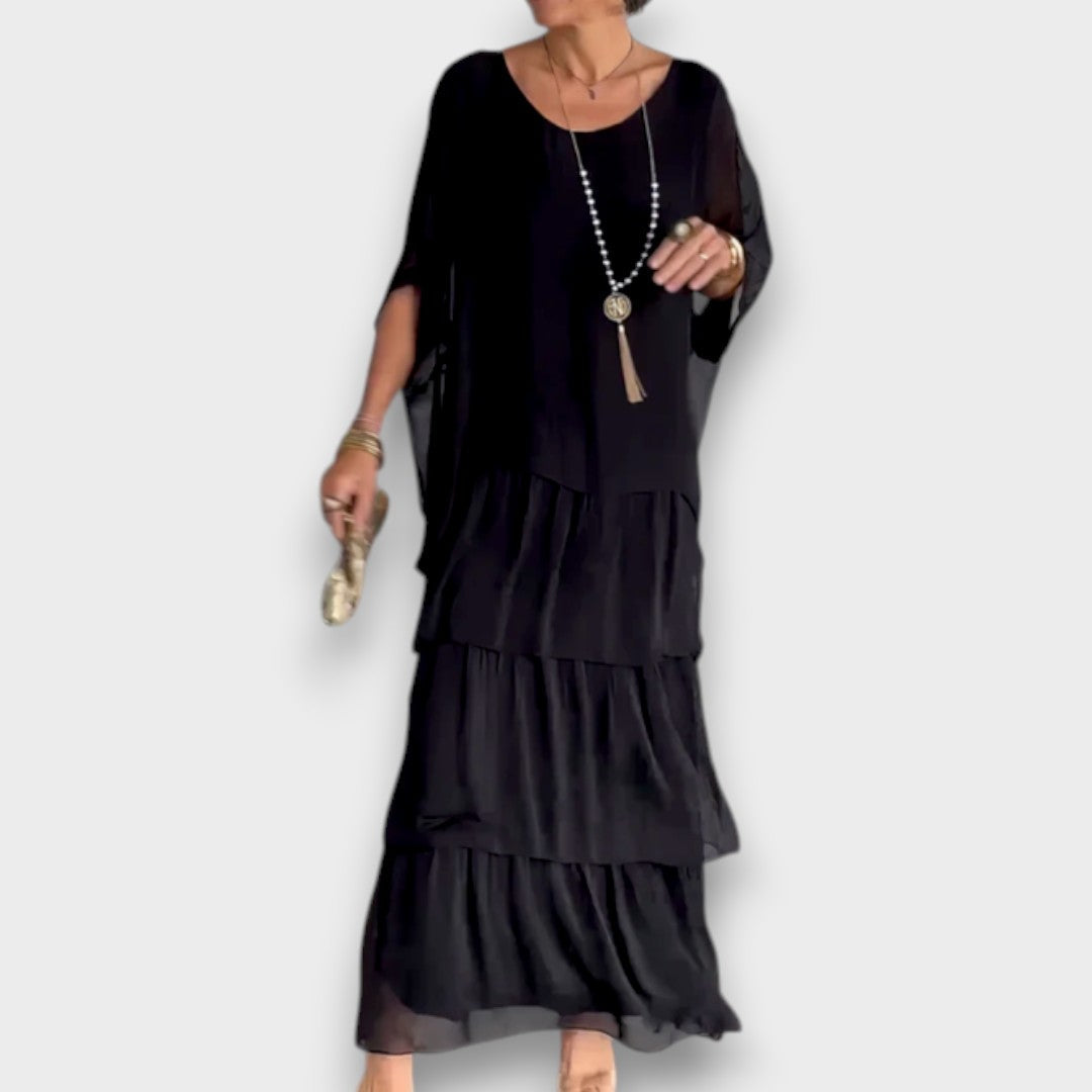 Salma- Elegante Vestido Maxi Fluido