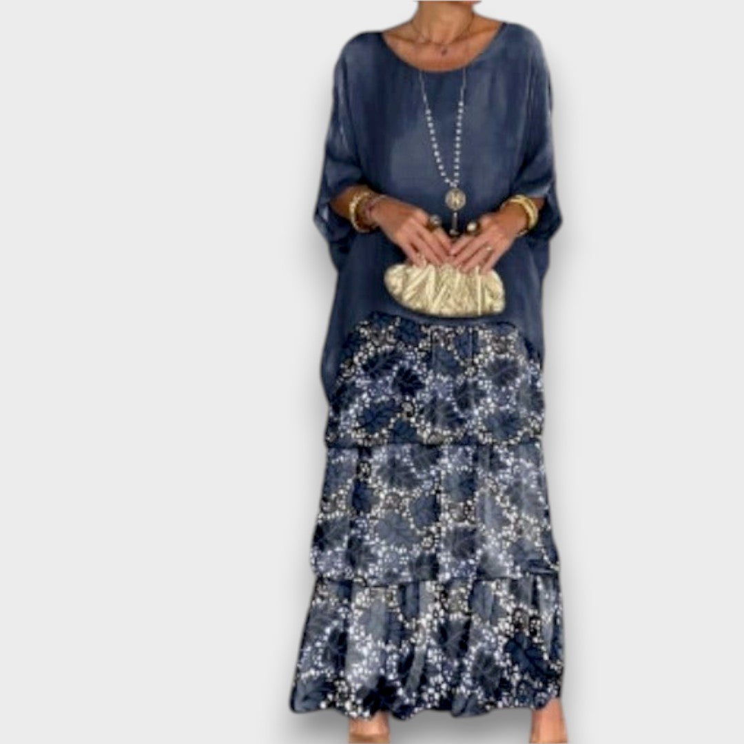Salma- Elegante Vestido Maxi Fluido