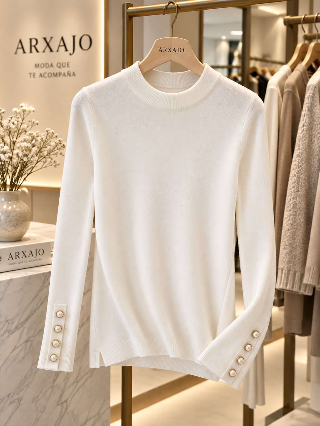 Jersey Elara™ – Elegancia en los pequeños detalles