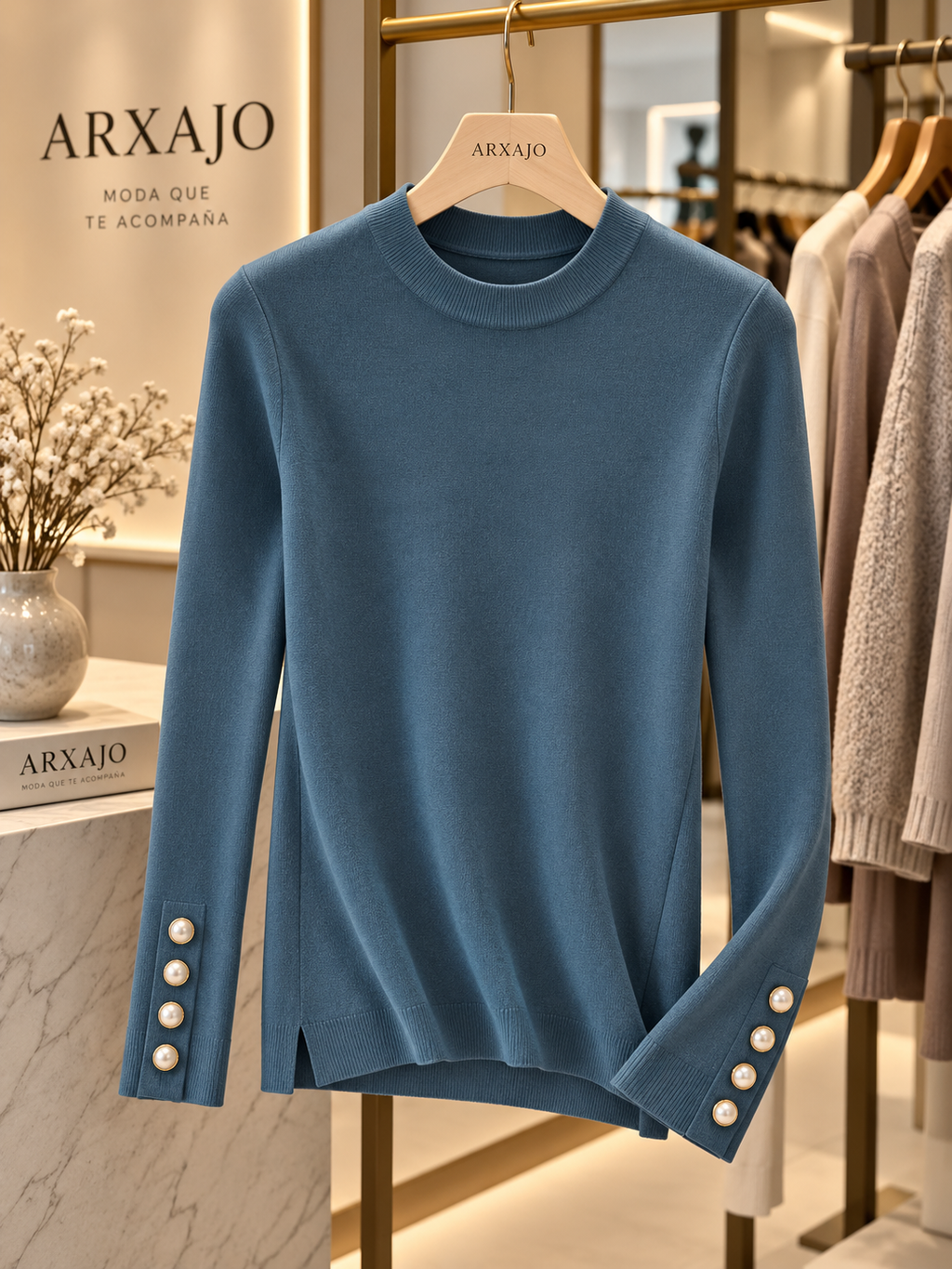 Jersey Elara™ – Elegancia en los pequeños detalles