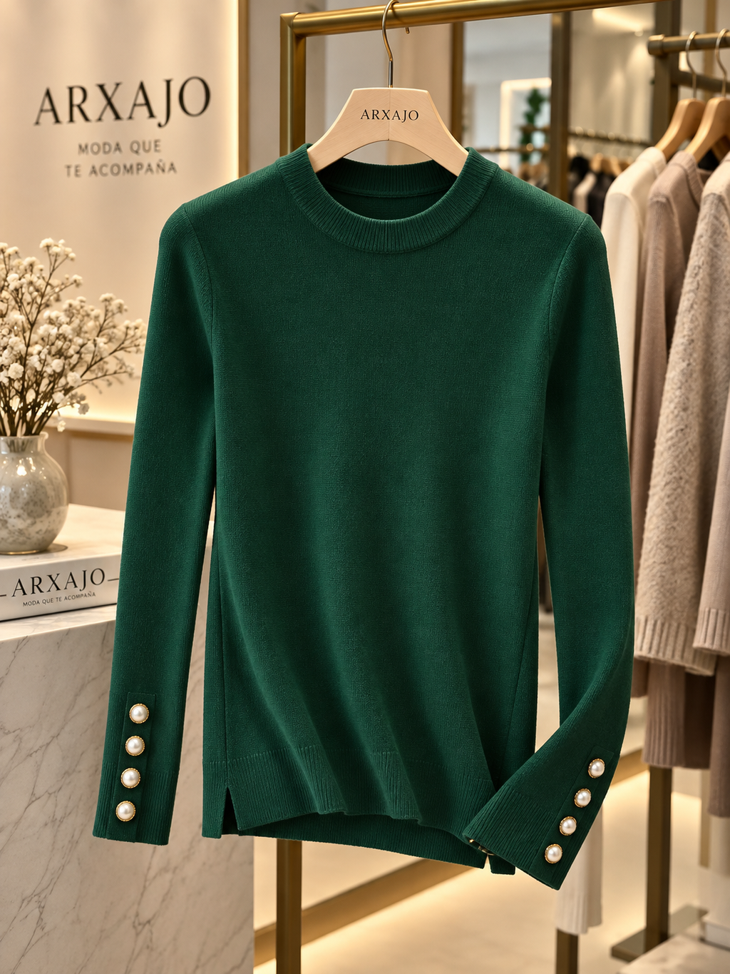 Jersey Elara™ – Elegancia en los pequeños detalles