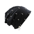 GORRO NEGRO CALAVERA