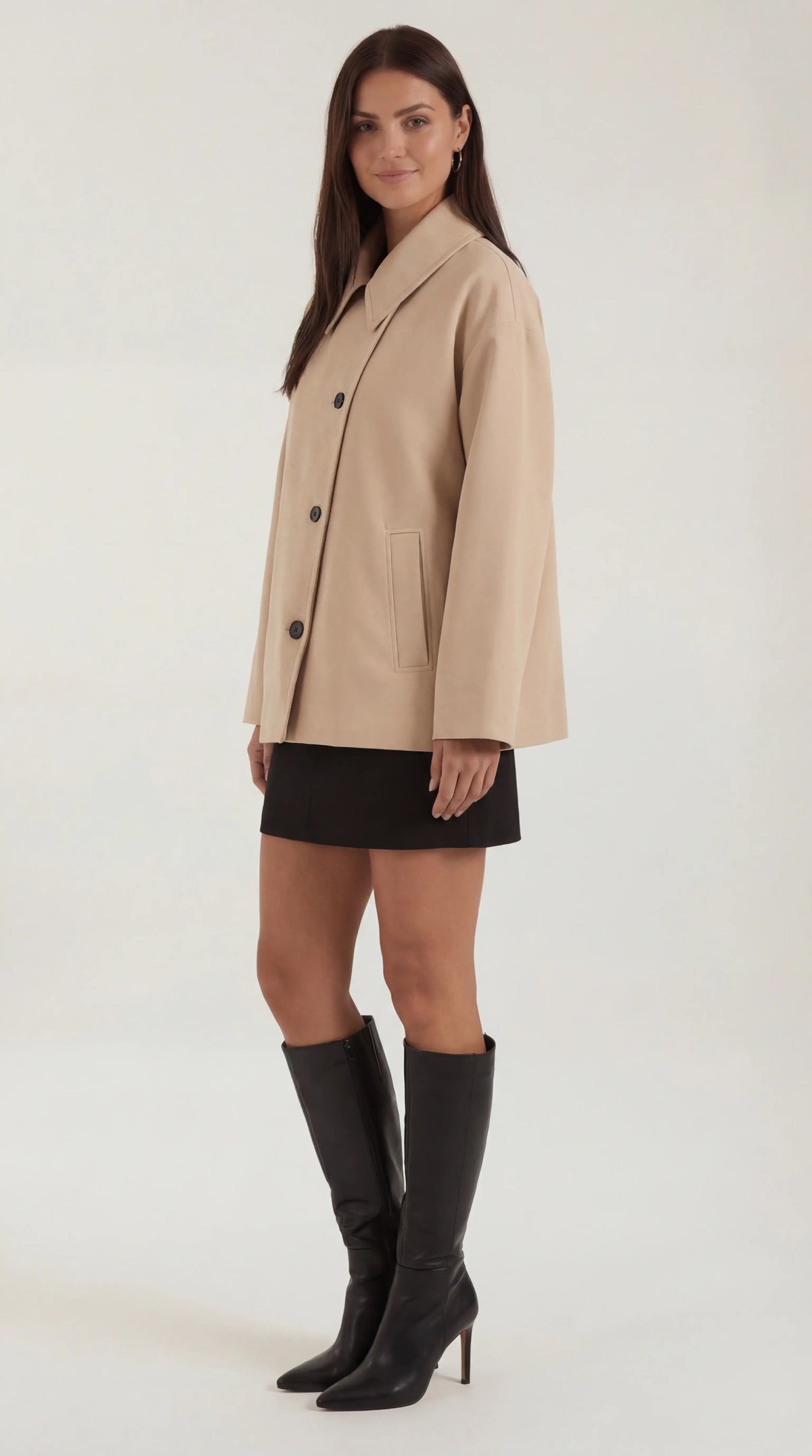 Amanda | Abrigo Asimétrico Oversize