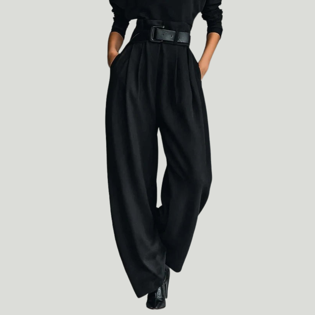 Juliet | Conjunto de suéter de cuello alto y pantalón recto